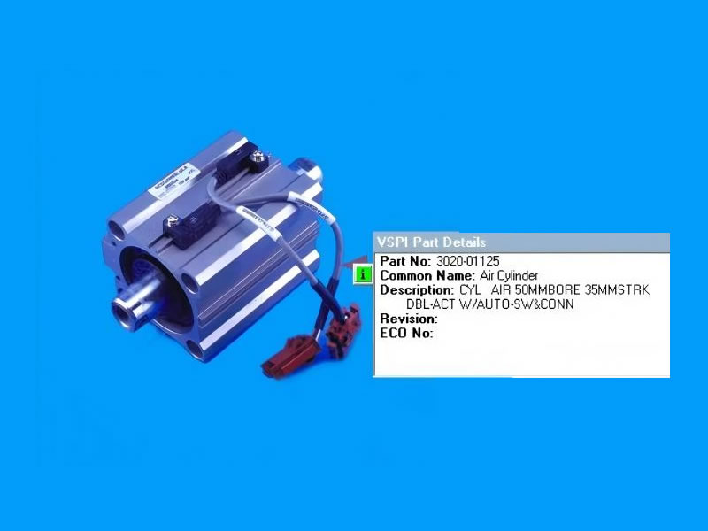 MXP+Top pin component Lift cylinder assy (3020-01125)