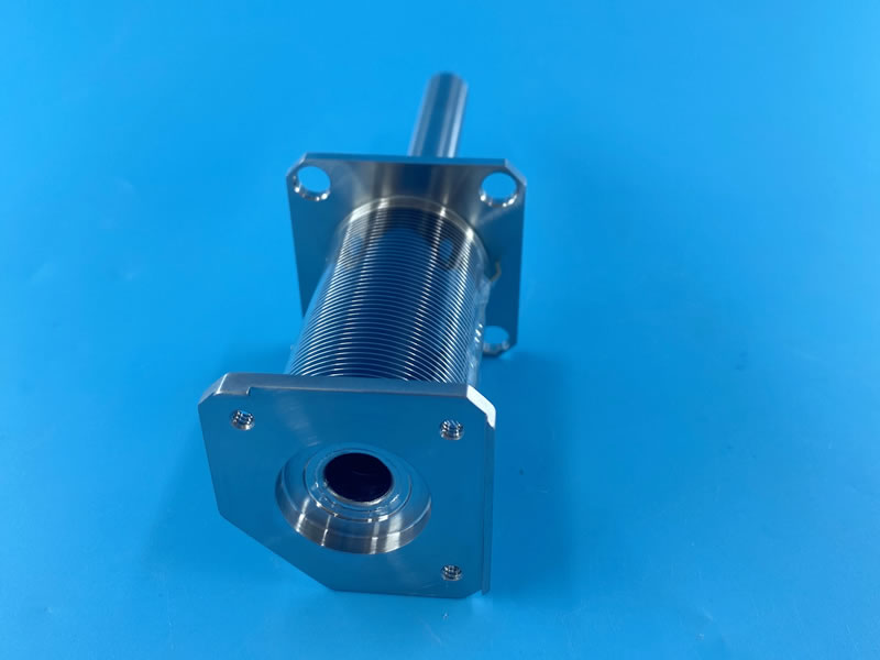 Lift corrugated tube inside the cavity (0015-09209)